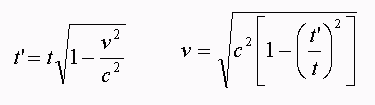 Lorentz Equation solved for v