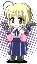 Saber with Spatula and Ladle